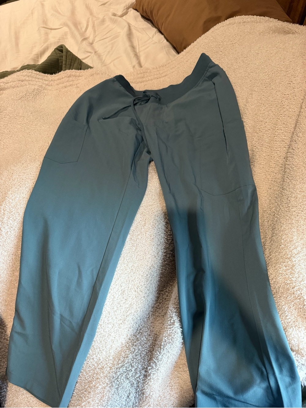Woman’s mandala straight leg scrub pant